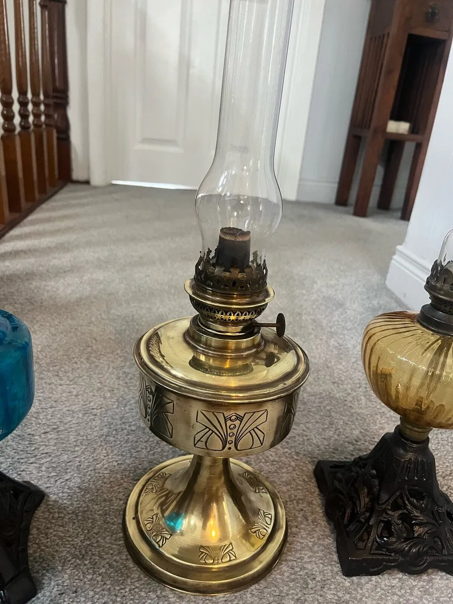 Vintage Oil Lamps - Image 3