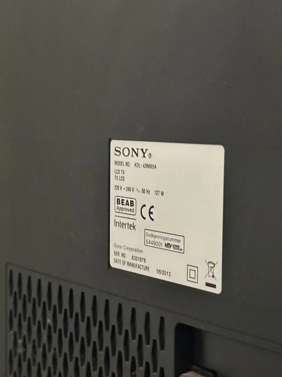 Sony TV - Image 1