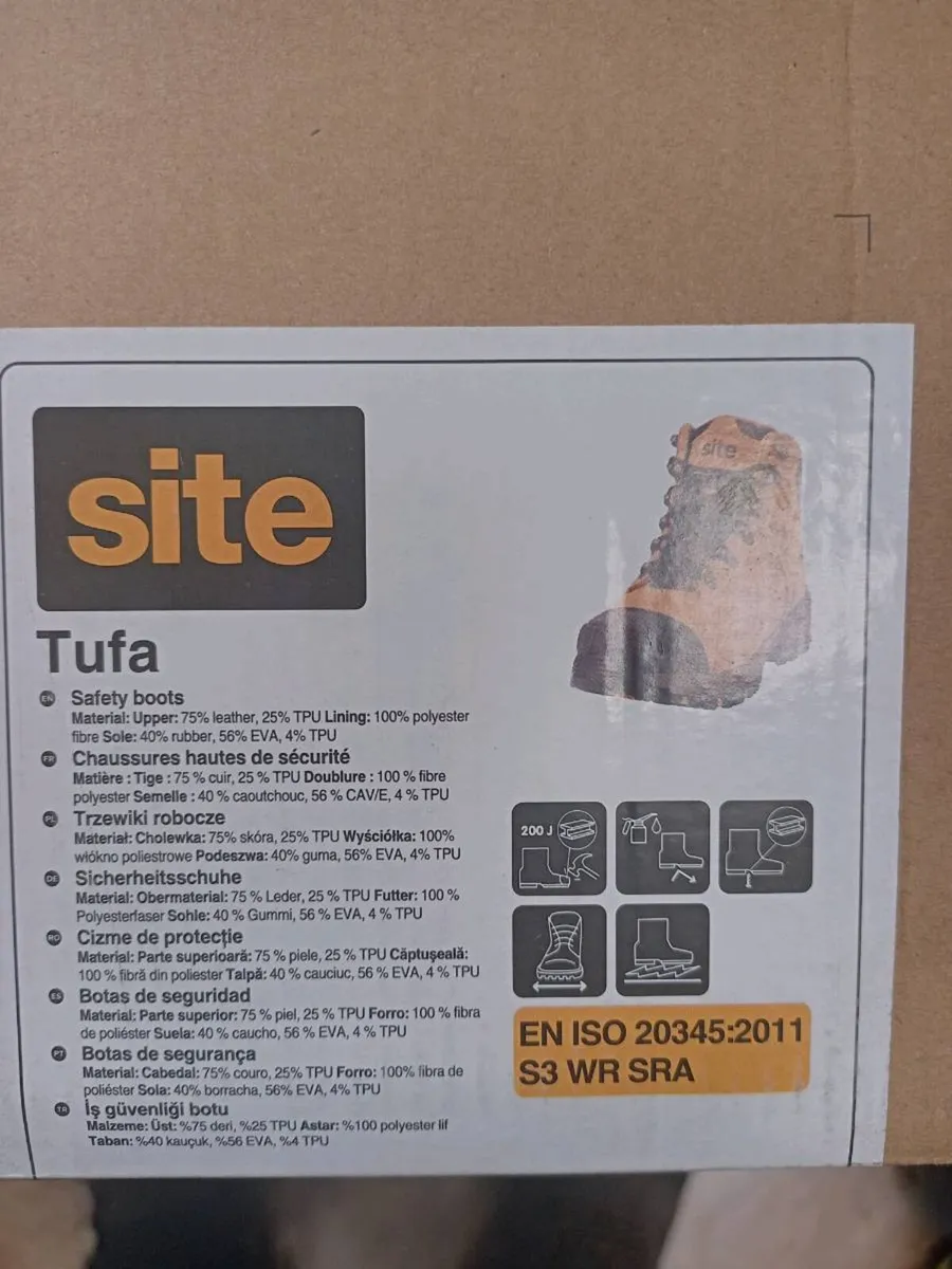 Brand New Site Tufa Safety Boots - Image 4