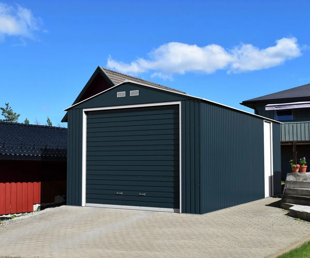 12×20 Olympian Steel Car Garage . Now in Stock! - Image 2