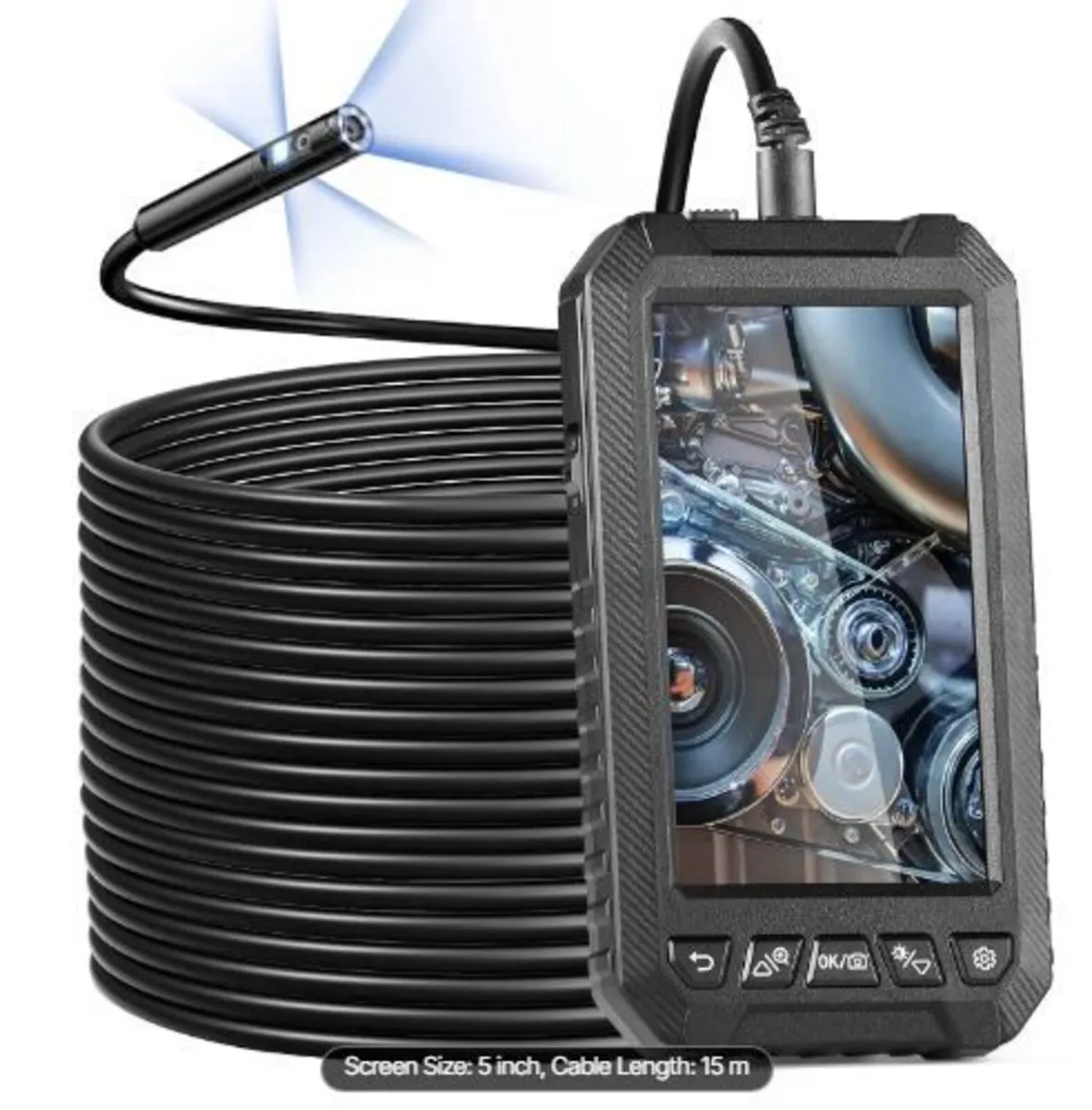 Endoscope Camera with Lights Triple Lens - Image 1