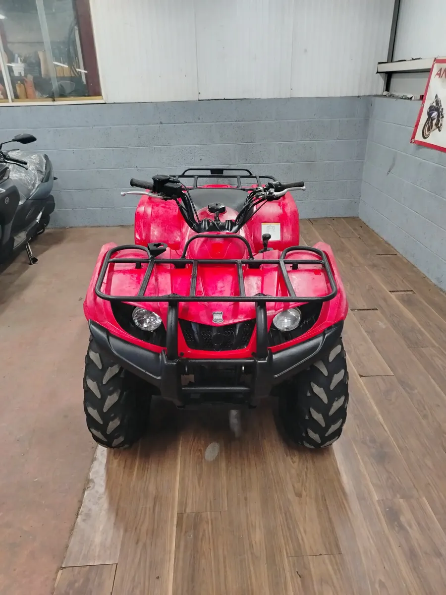 Yamaha YFM 350 Grizzly Red - Image 4
