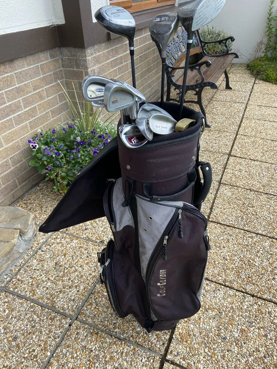 Golf. Clubs. &. Bag. Mixed. Set - Image 1