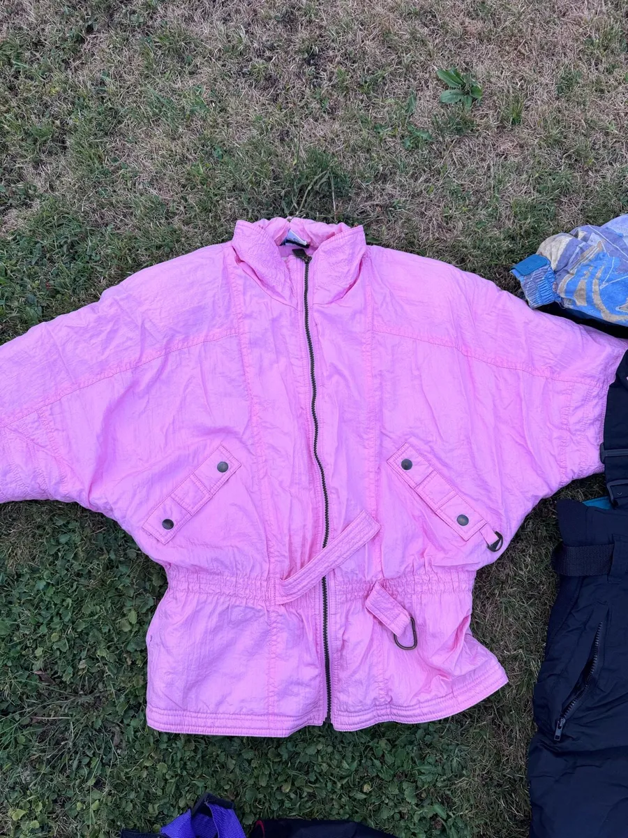 Vintage 90s Ski Set - Jacket,Trousers,Boots,Access - Image 2