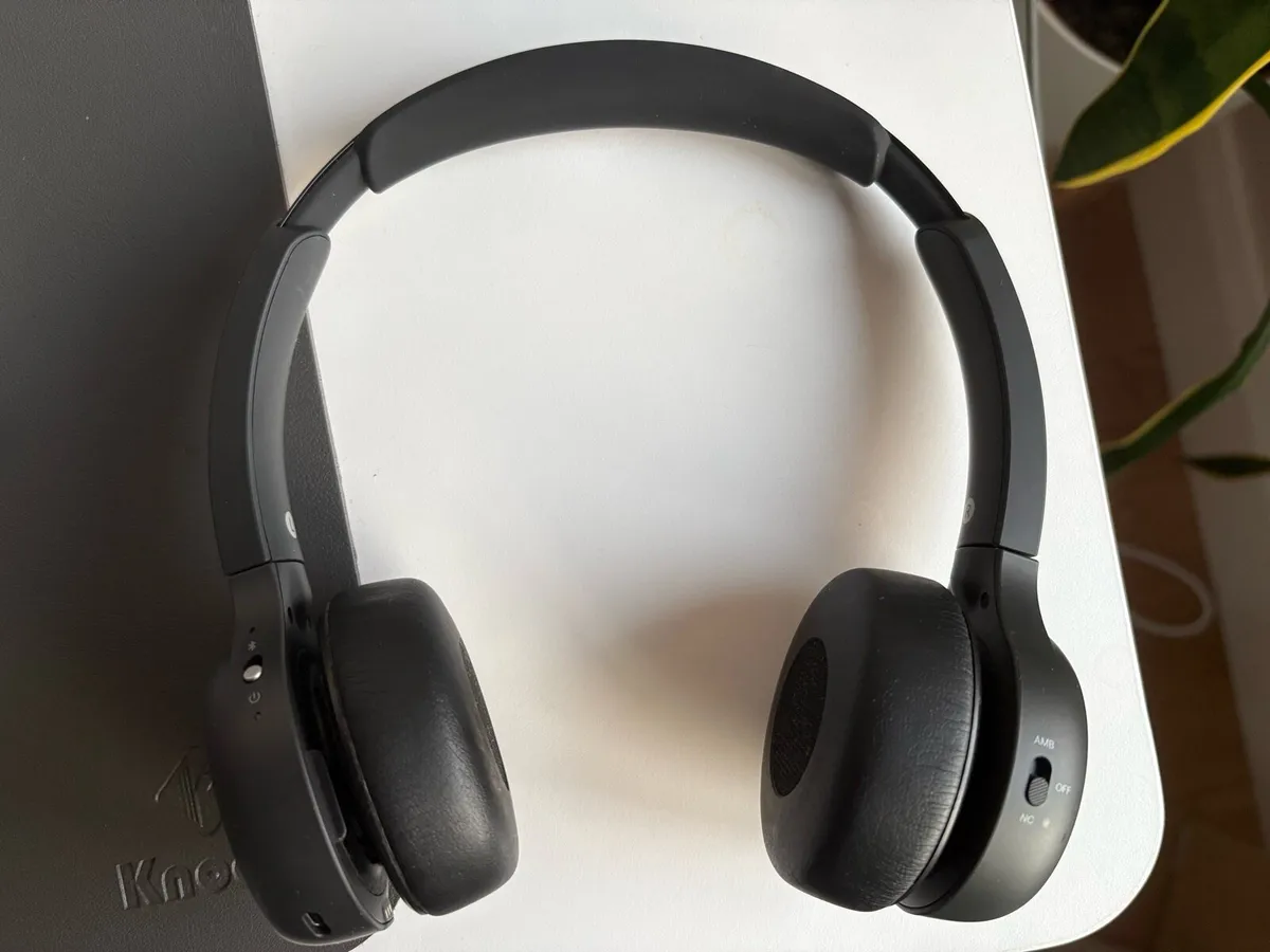 Brand new bluetooth headset with charging stand - Image 2