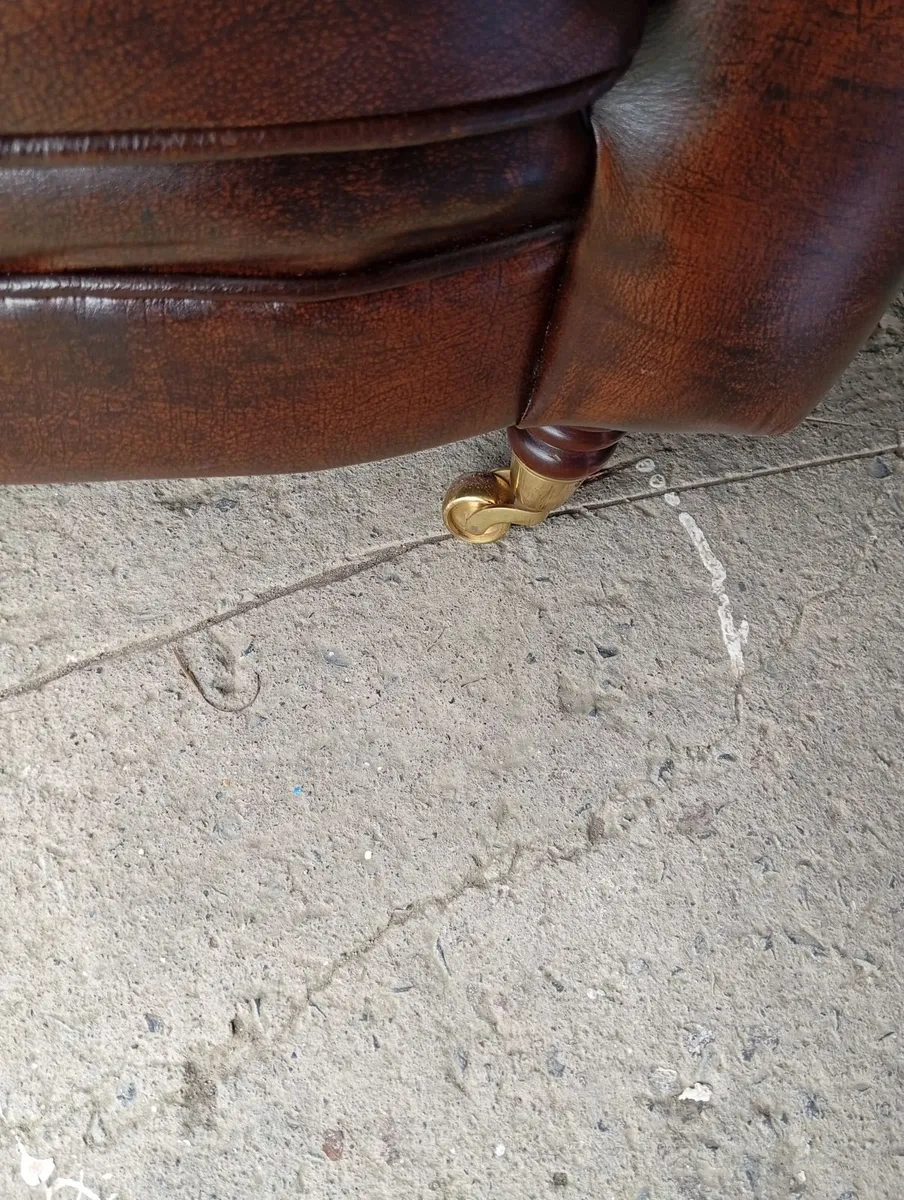 Chesterfield wingback chair - Image 4