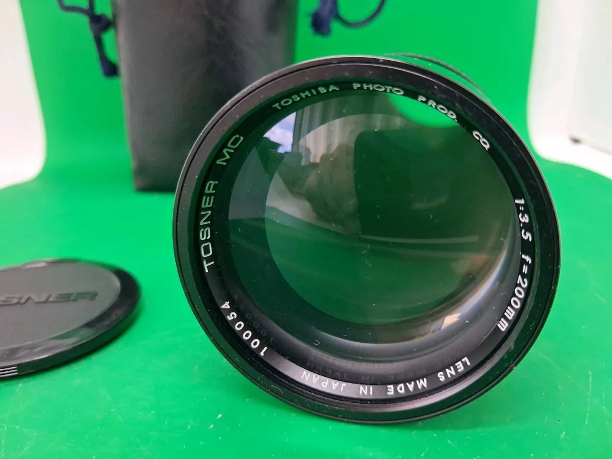 Postage - Toshiba Tosner MC 200mm f/3.5 Camera Len - Image 3