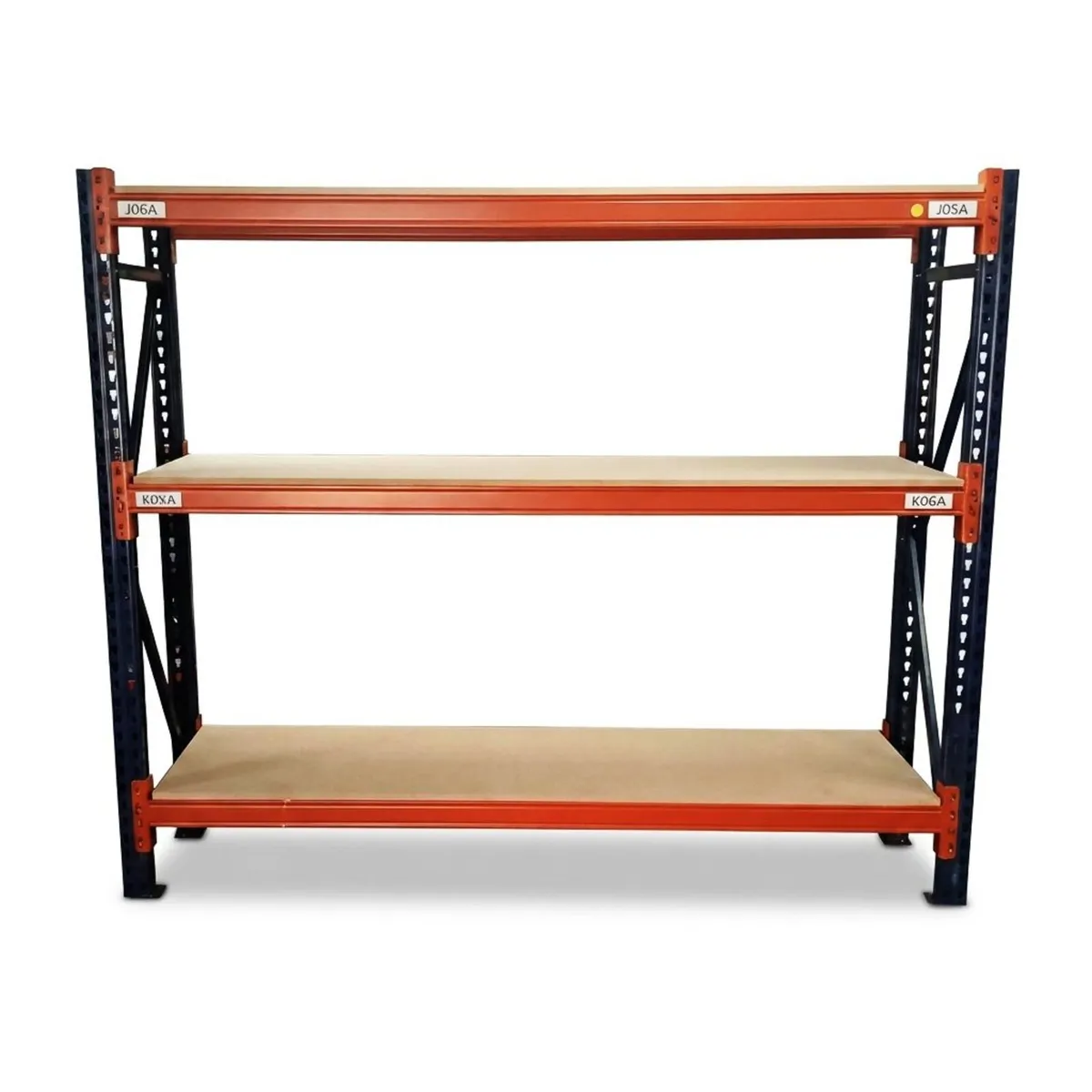 2.4m Mecalux (will not bow) Used Garage Shelving - Image 3