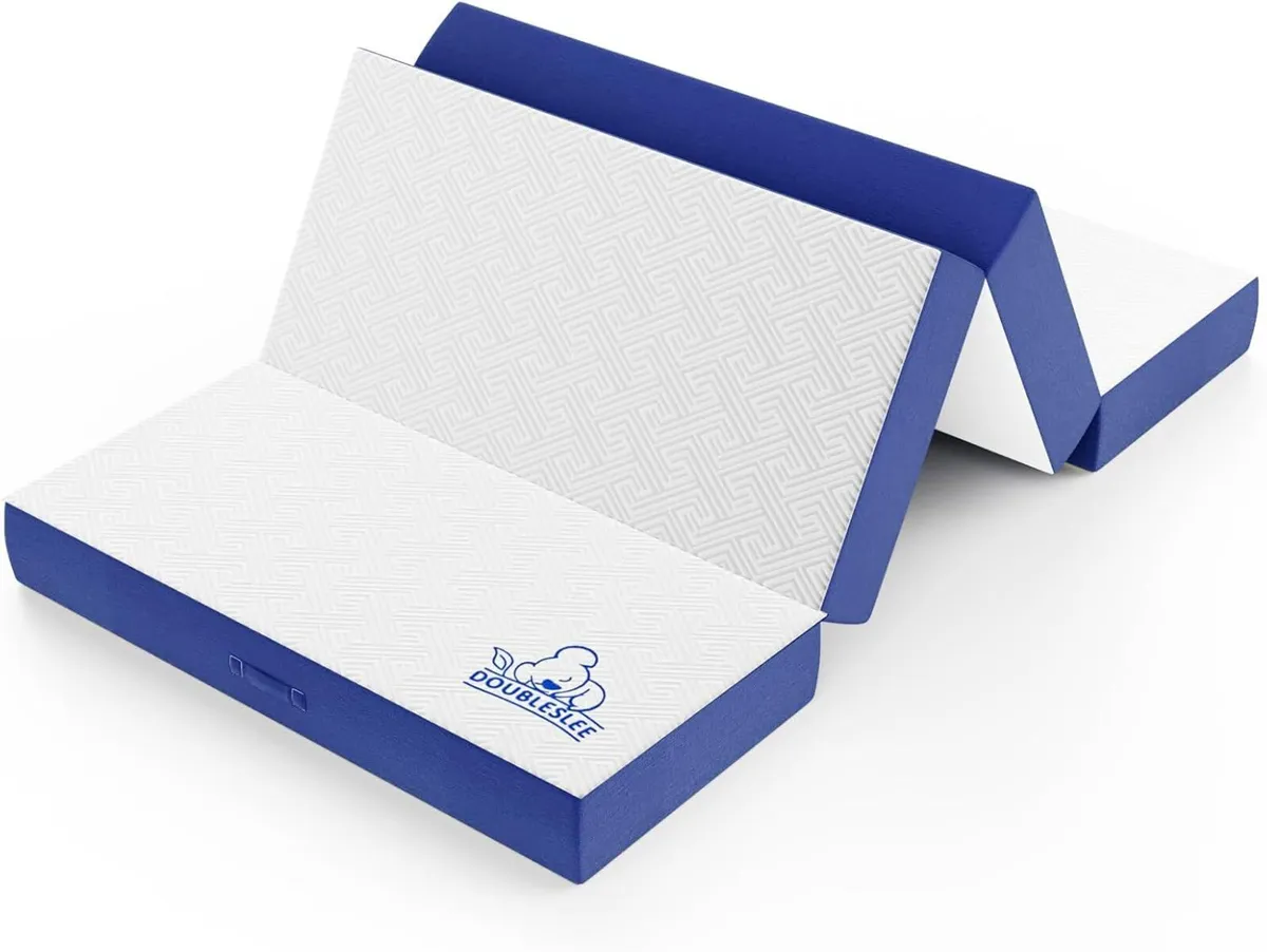 Folding Mattress Size 4-Fold 90x190x10CM 4 Inch - Image 1