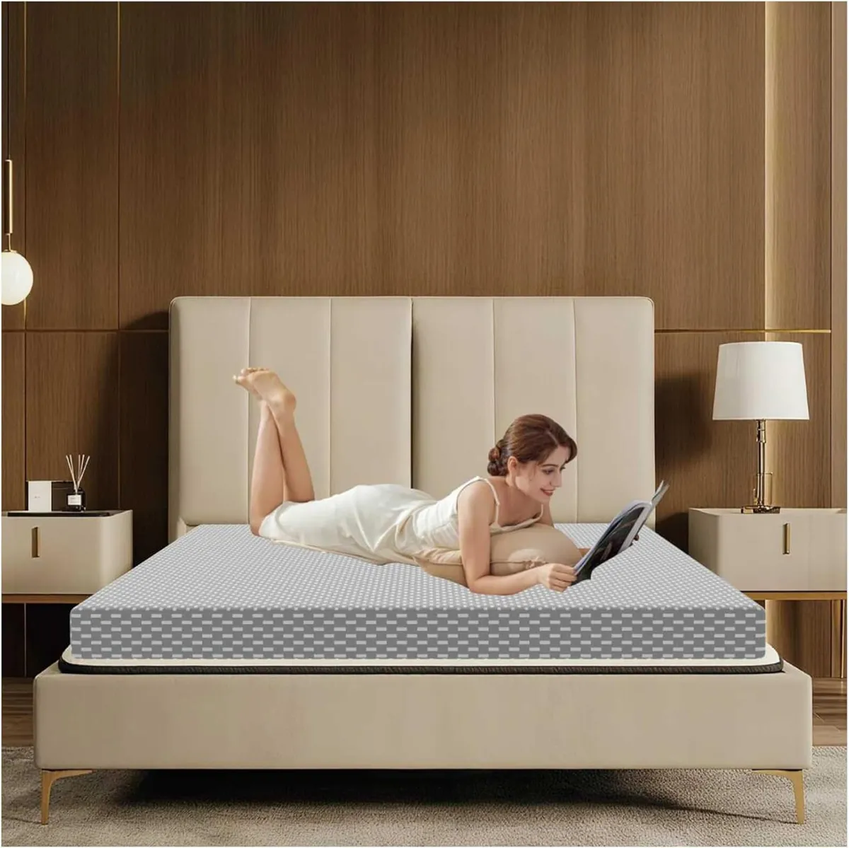 Mattress Full Memory Foam ‌ Medium Firm Support - Image 1