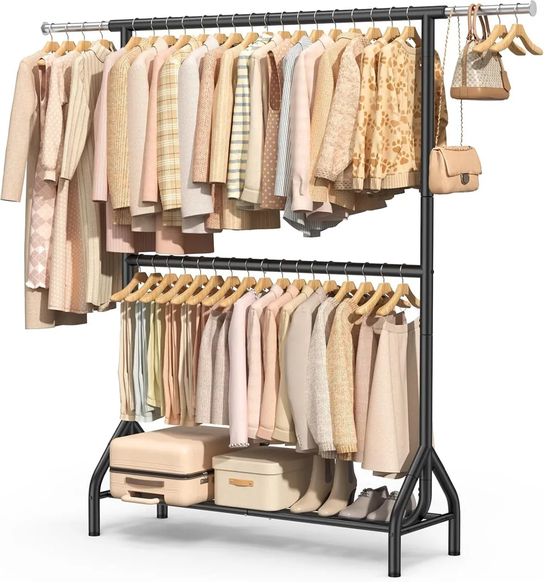 Double Clothes Rail Heavy Duty - Image 1