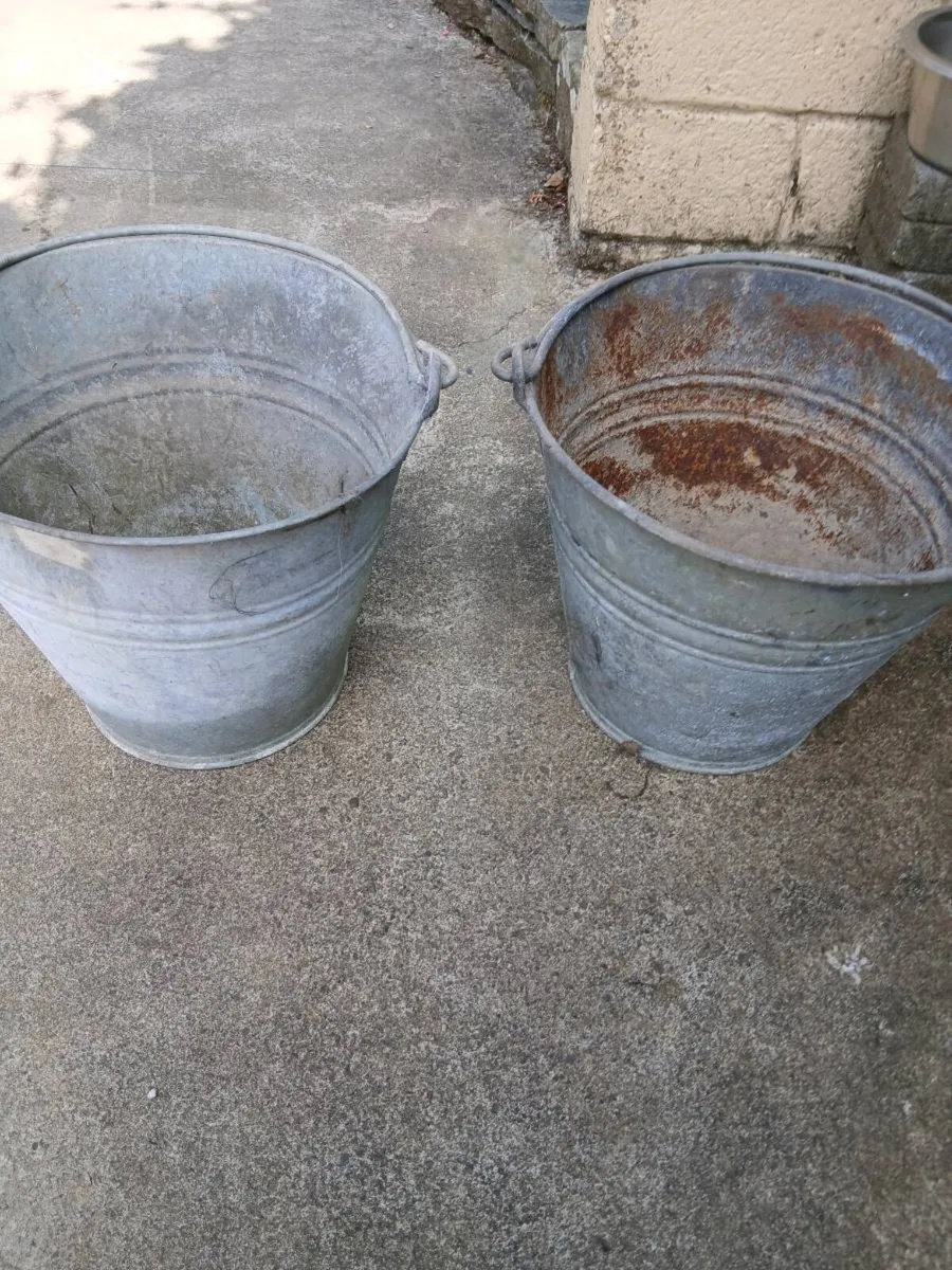 Two buckets
