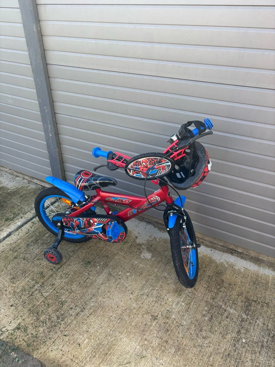 Kids Spider-Man Bike - Image 1