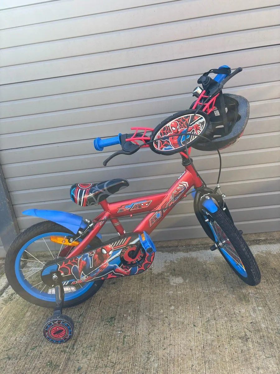 Kids Spider-Man Bike - Image 2