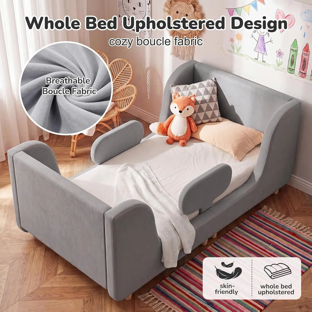 Lively Cloud Toddler Bed Mattress Not Included - Image 3
