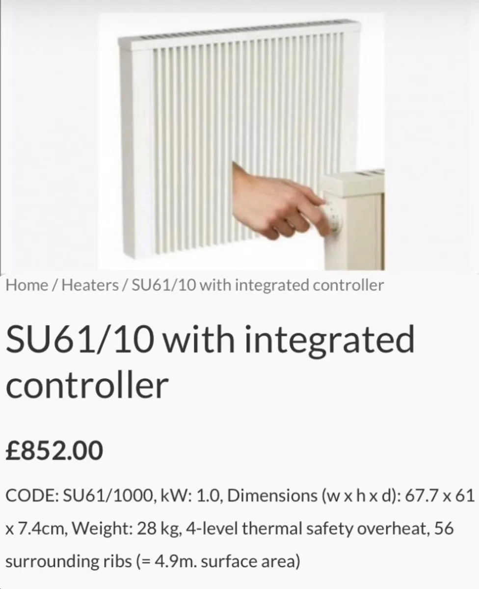 Electric Heater - Energy efficient - Image 1
