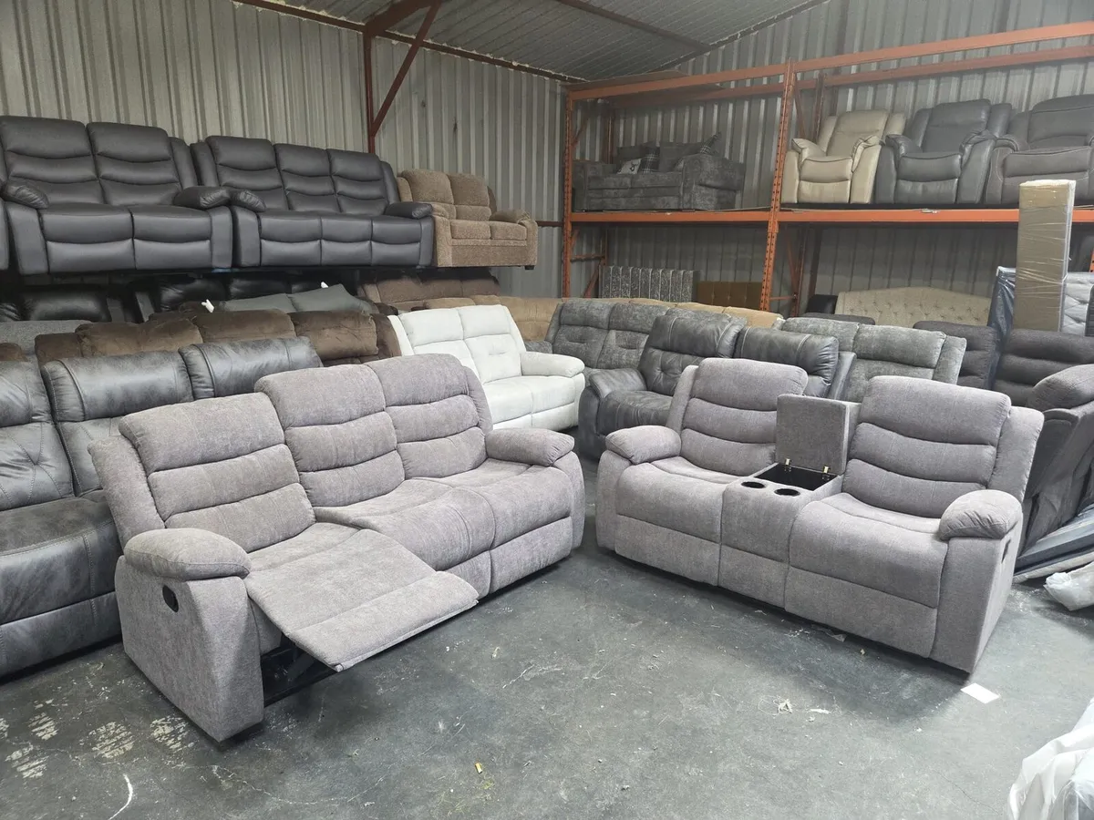 Fabric sofa