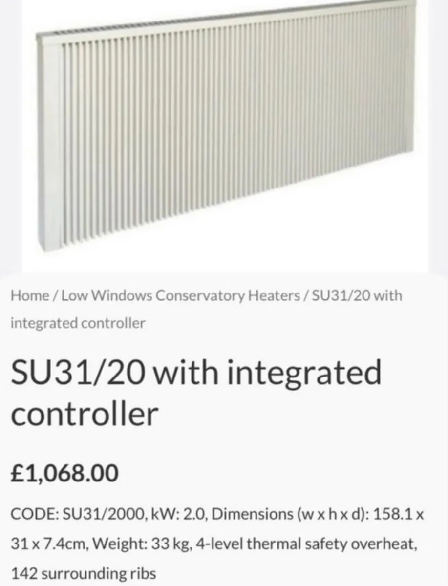 Electric Heater - Energy efficient - Image 1