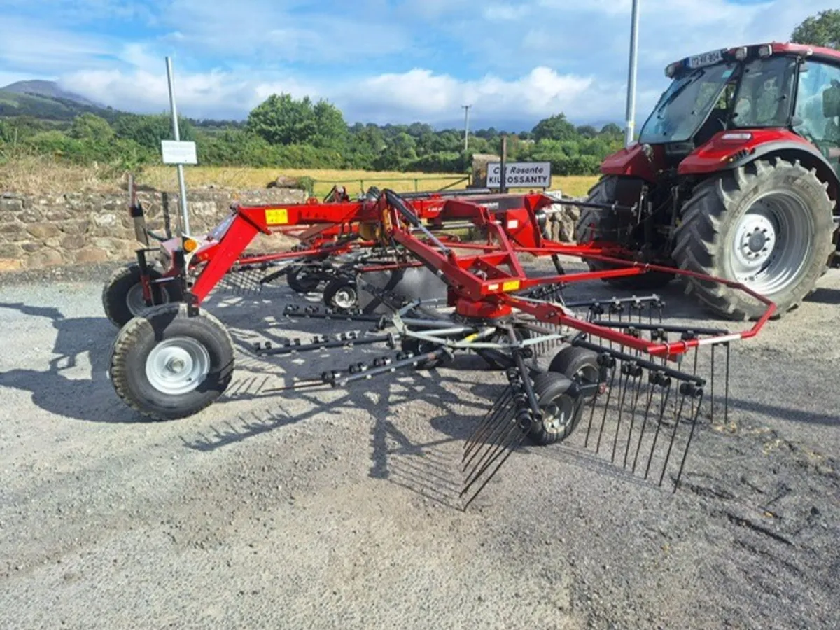 2021 Kongskilde R655 2 Rotor Rake - Image 4