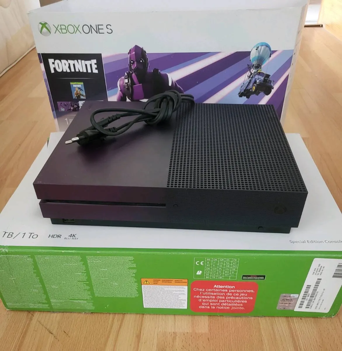 Xbox One S 1TB Fortnite Limited Edition - Image 1