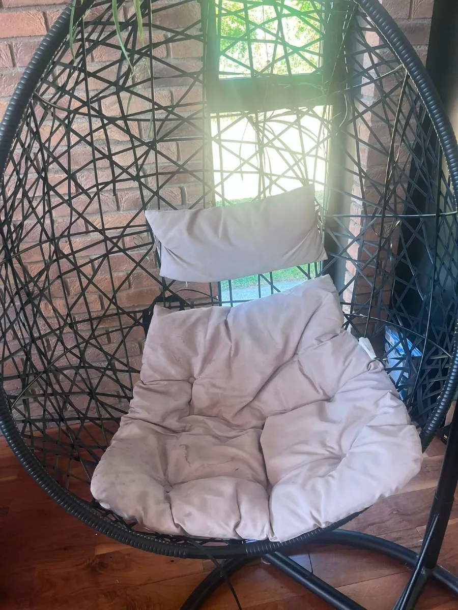 Swinging Egg Chair - Image 1