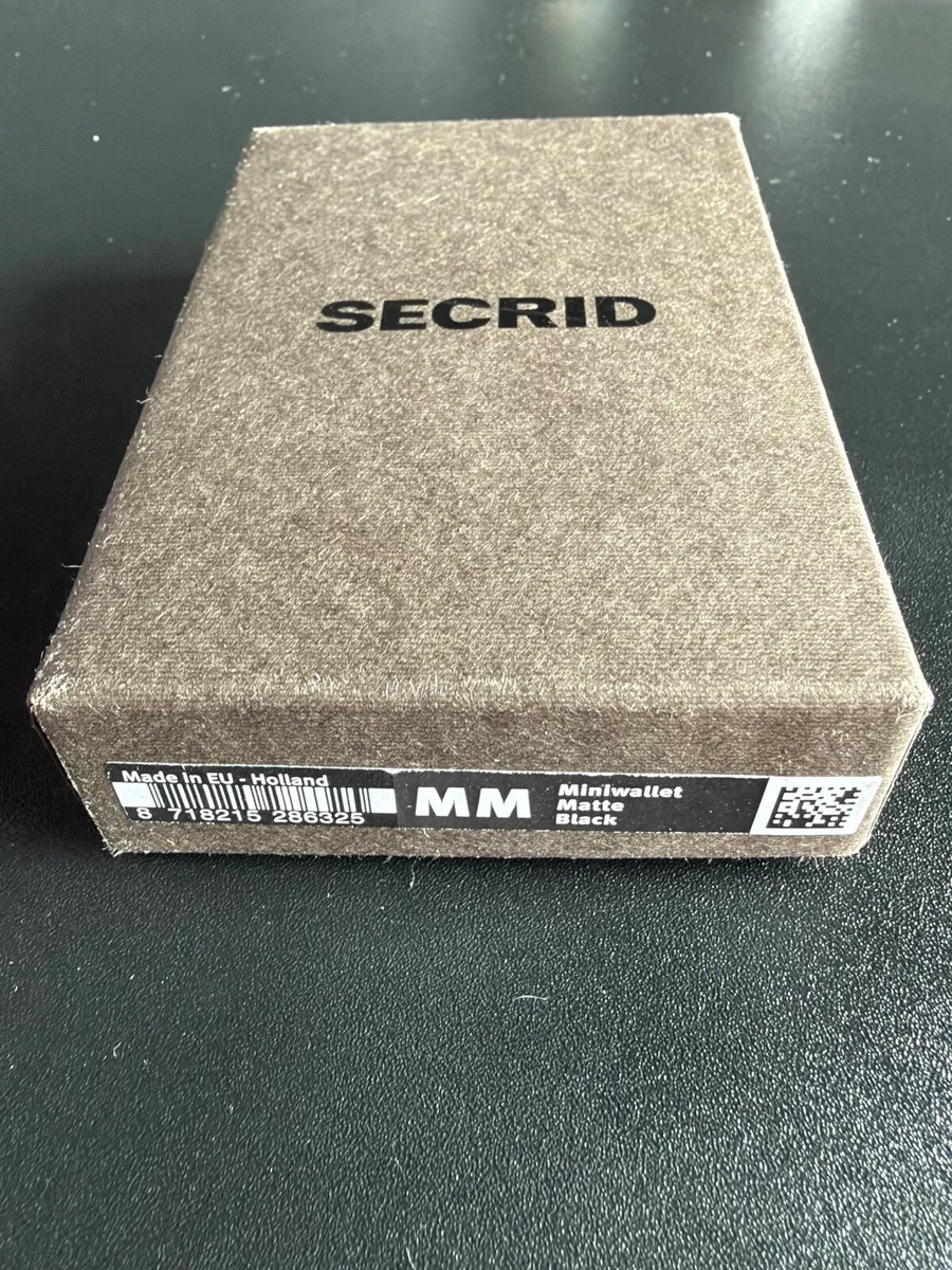 SECRID The Sustainable Edit Matte Mini Wallet - Image 2