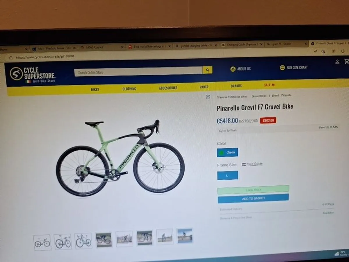 Pinarello F7 Grevil - Gravel Bike - Image 3