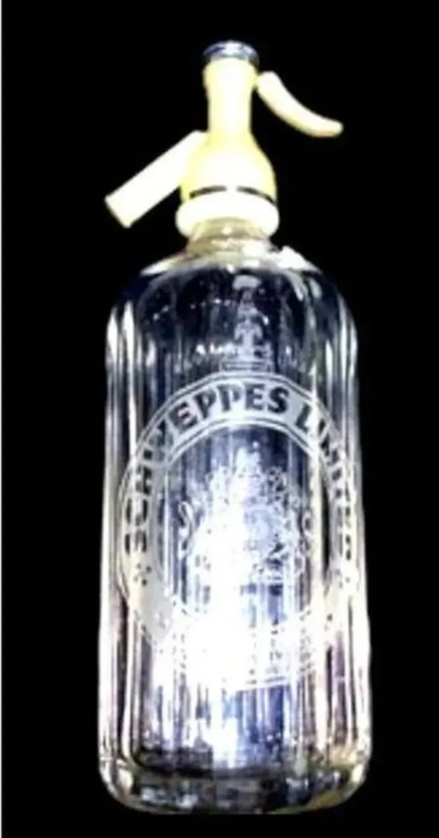 Vintage 1950s Schweppes Soda Siphon - Image 1