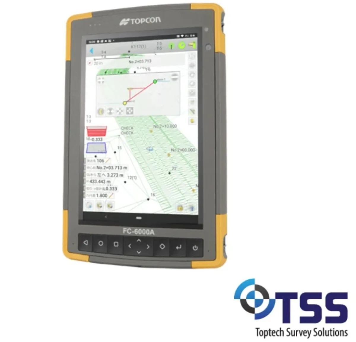 Topcon Hiper CR with FC-6000A for Hire - Image 4