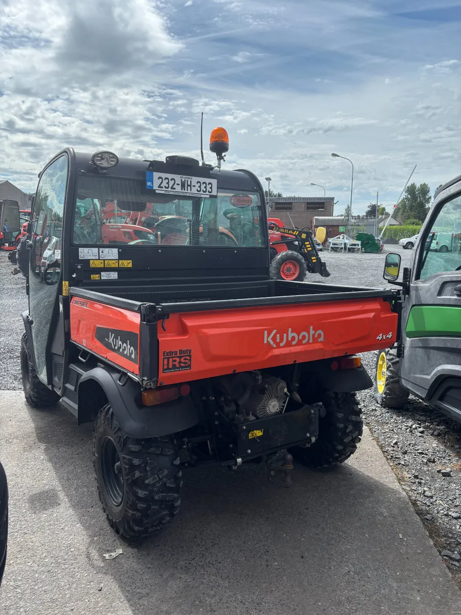 2023 Kubota RTV X1110 Orange - Image 4