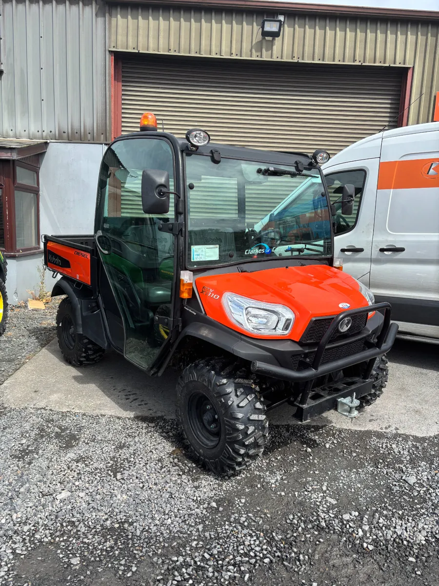 2023 Kubota RTV X1110 Orange - Image 2