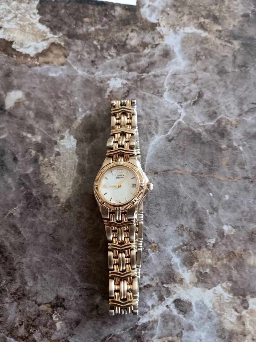 Ladies gold plated watch - Image 2