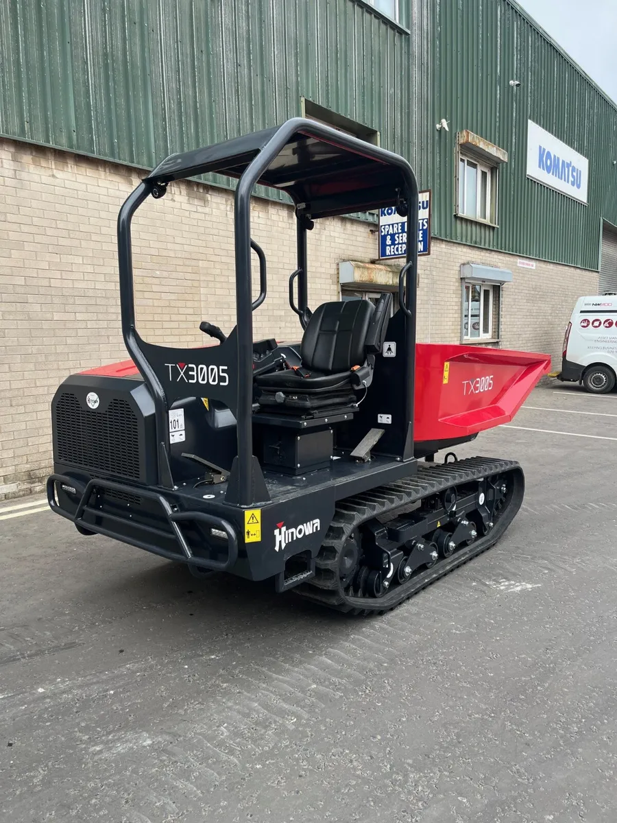 New Hinowa TX3005 Tracked Dumpers - Image 2