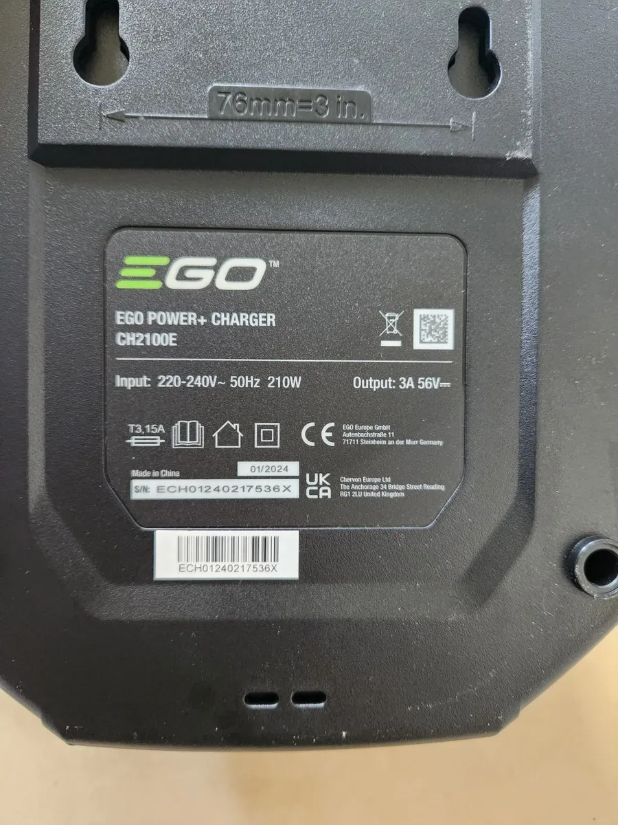EGO Power+ 56V 4.0Ah Battery + CH2100E Charger - Image 3