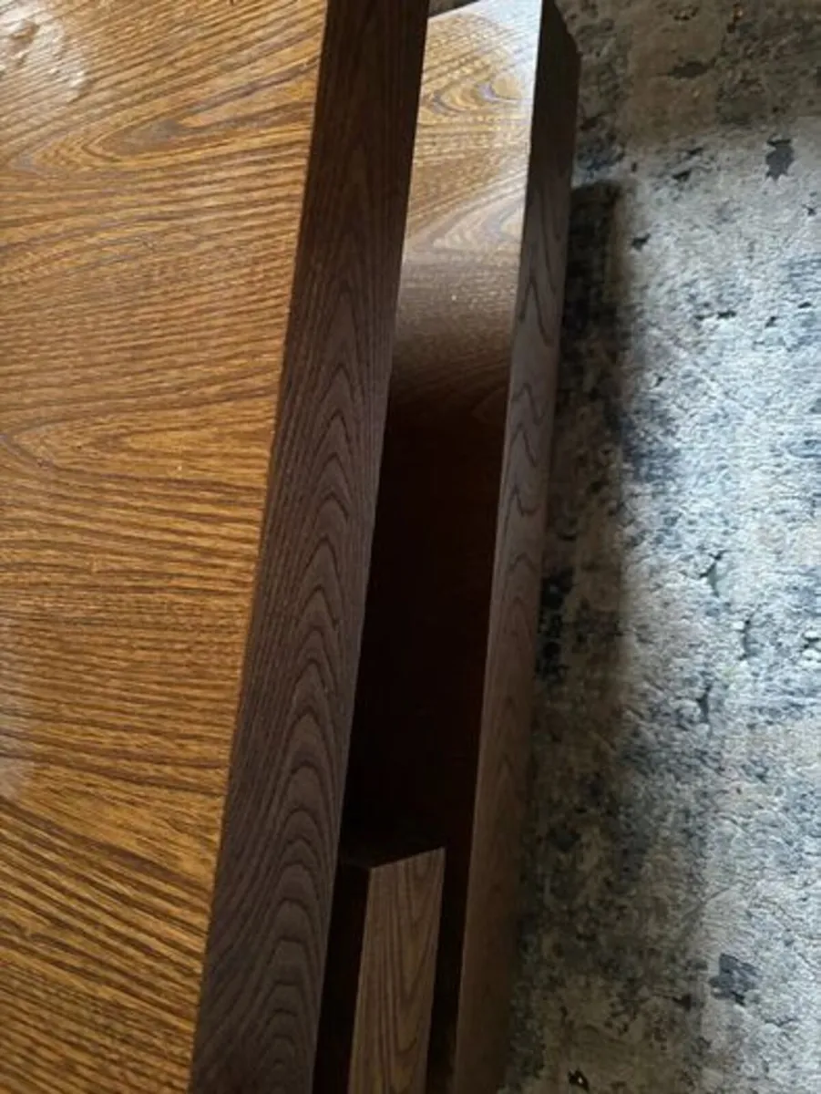 Craft Dark Real Hard Wood Coffee Table GREAT price - Image 4