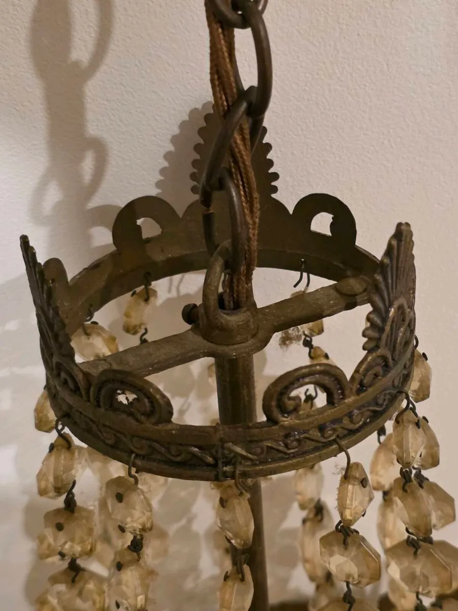 French Empire Style Chandelier - Image 4
