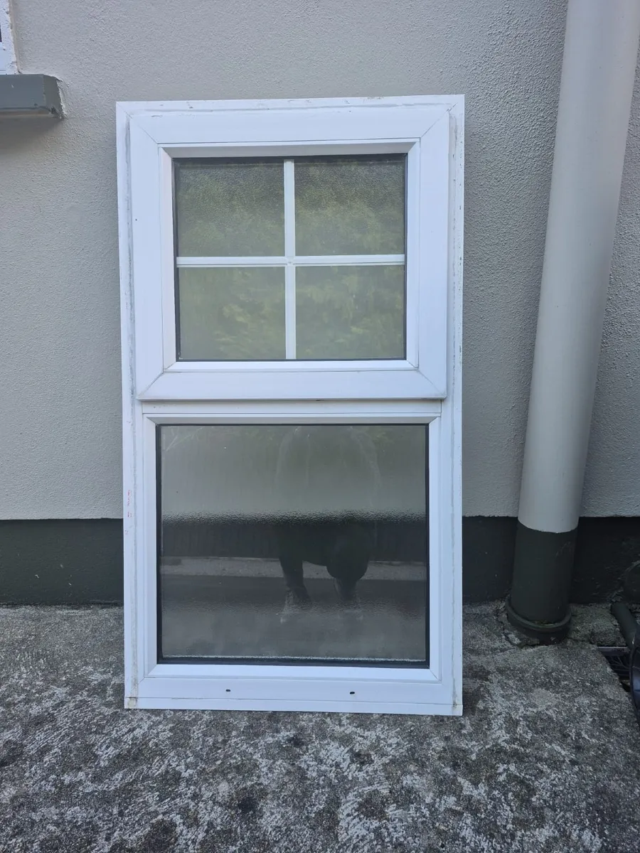 3 x Double Glazed PVC Windows - 2 large + Bathroom - Image 2