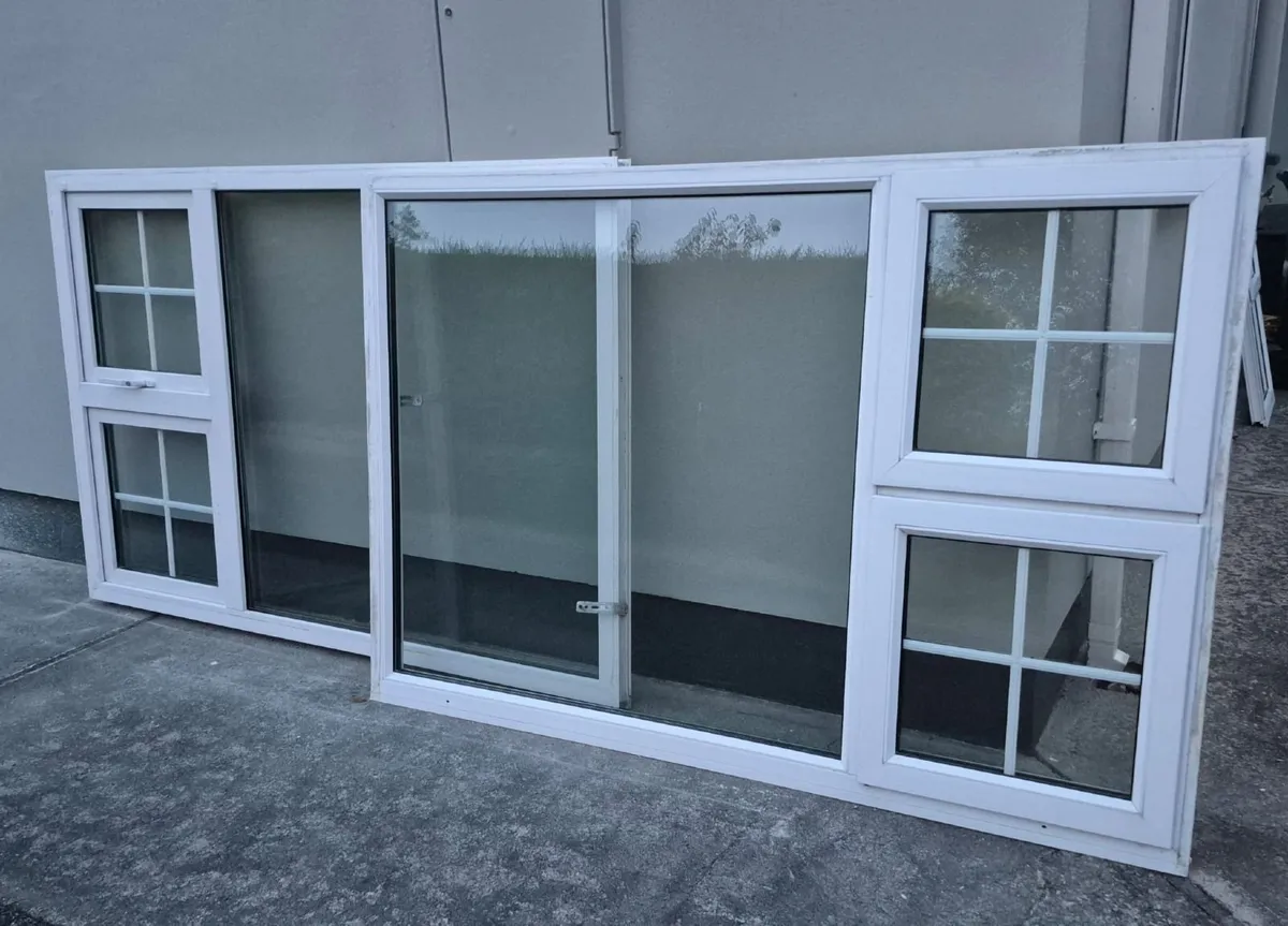 3 x Double Glazed PVC Windows - 2 large + Bathroom - Image 4