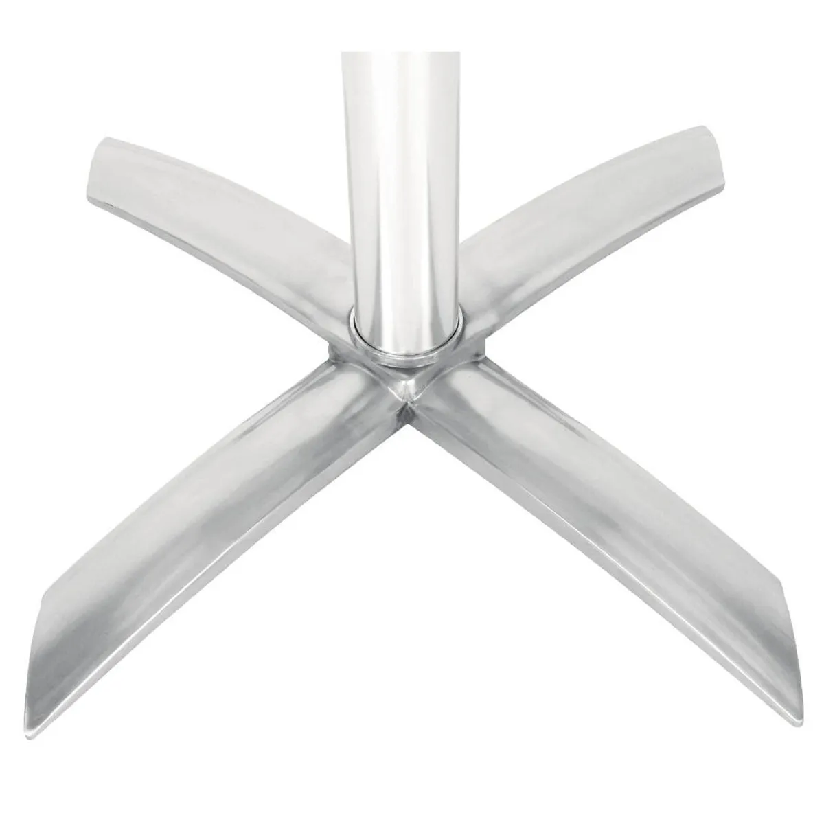 Flip Top Poseur Table Stainless Steel 1050x600MM - Image 4