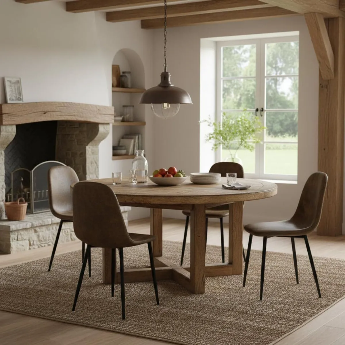 Dining Chairs Soft and Backrest Kitchen - Image 4