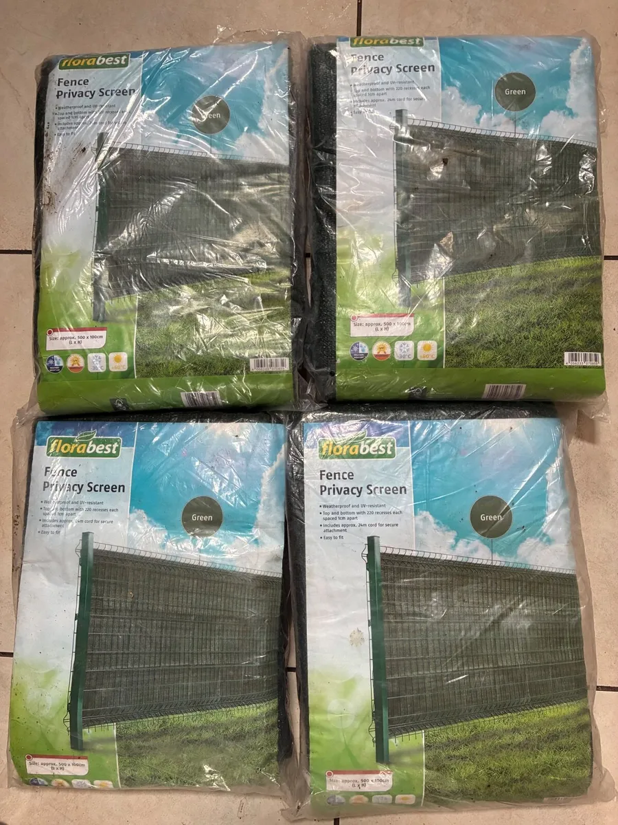 Garden privacy screens (four) - Image 4