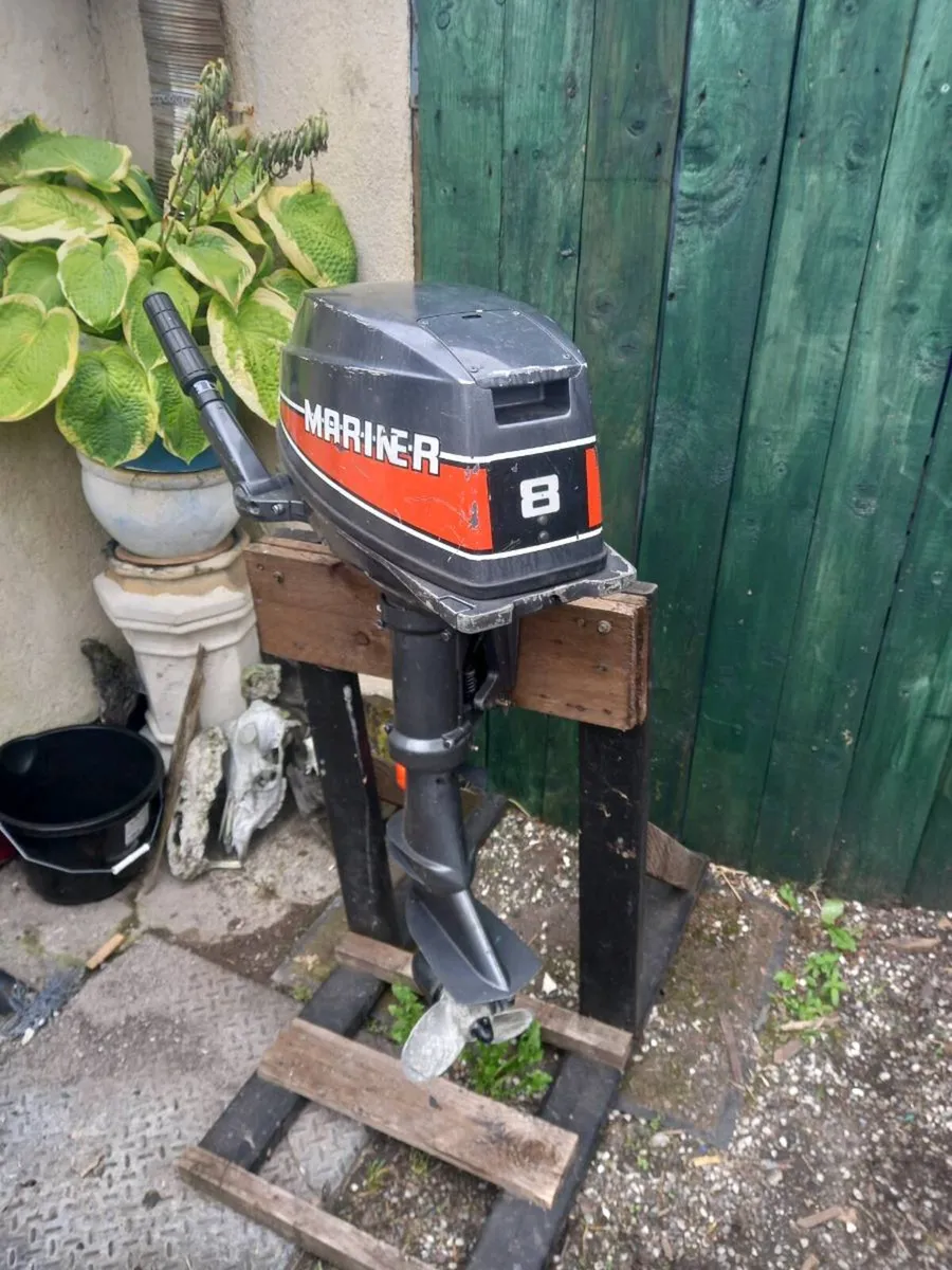 5hp yamaha/ mariner short shaft outboard - Image 2