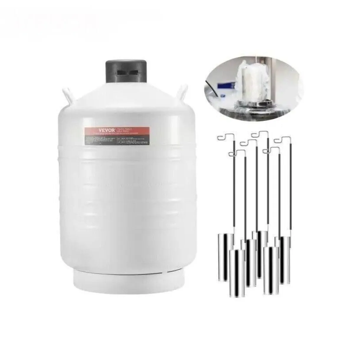 3L Liquid Nitrogen Cryogenic Storage Tank - Image 2