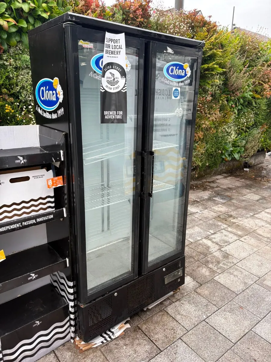 Fridge Double Glass Door