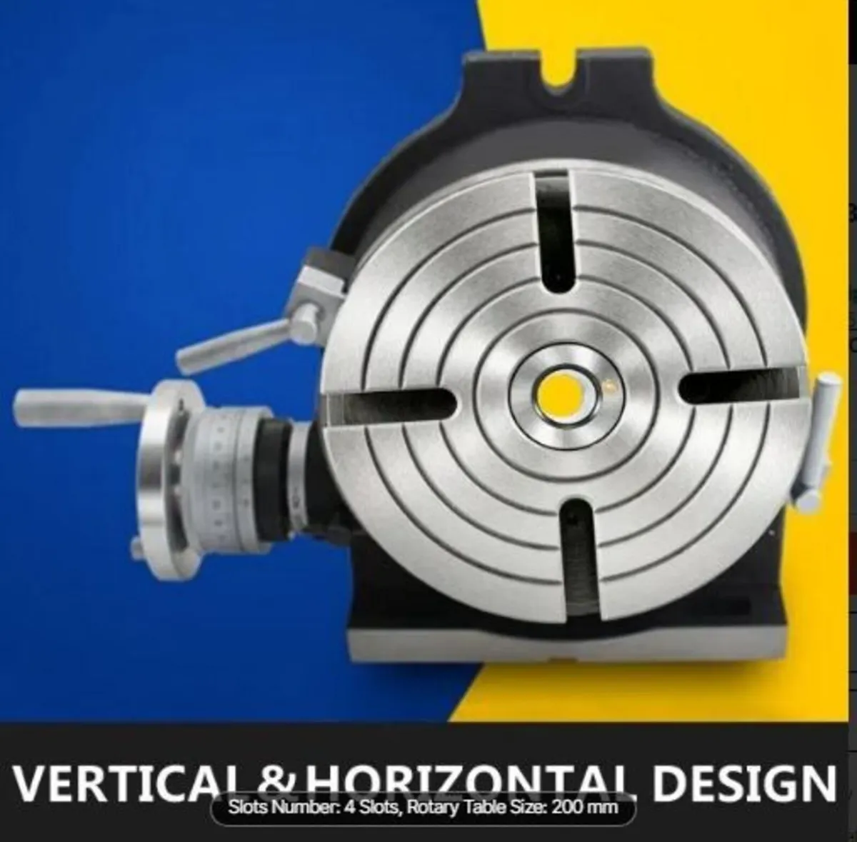 Rotary Table 20.3 cm Vertical & Horizontal Rotary - Image 3
