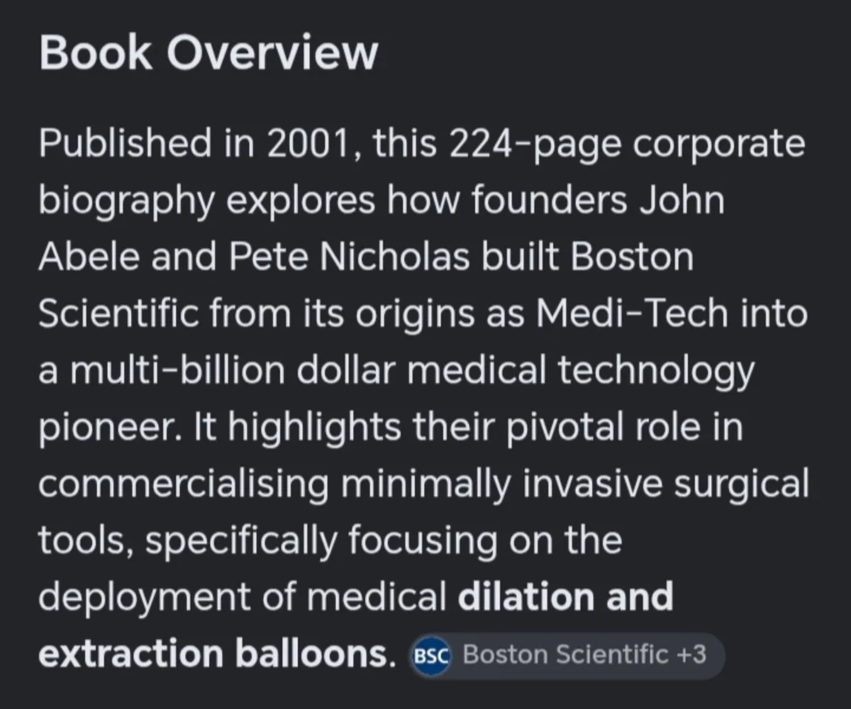 Boston Scientific History Book - Image 3