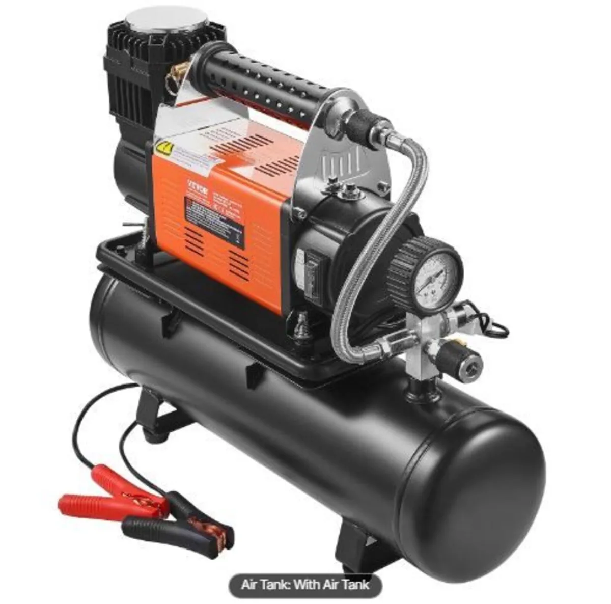 12V Heavy Duty Air Compressor with 6L Tank - Image 1