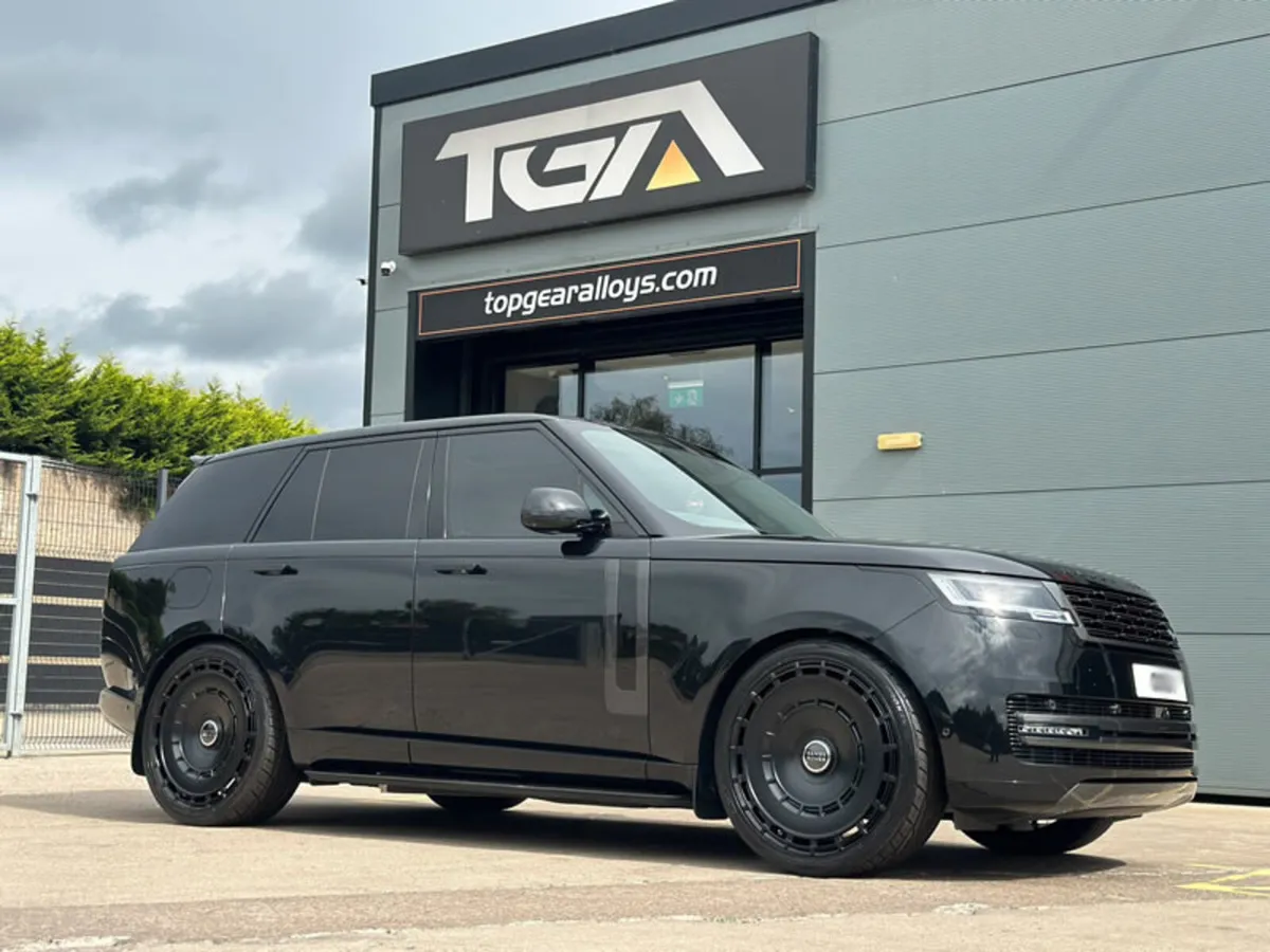 24" Rolls Royce Style Monoblocks Alloys & Tyres - Image 3