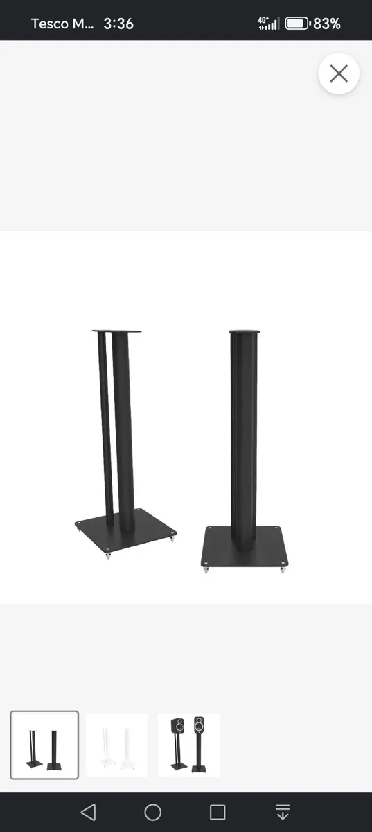 Q acoustics speakers stands - Image 1