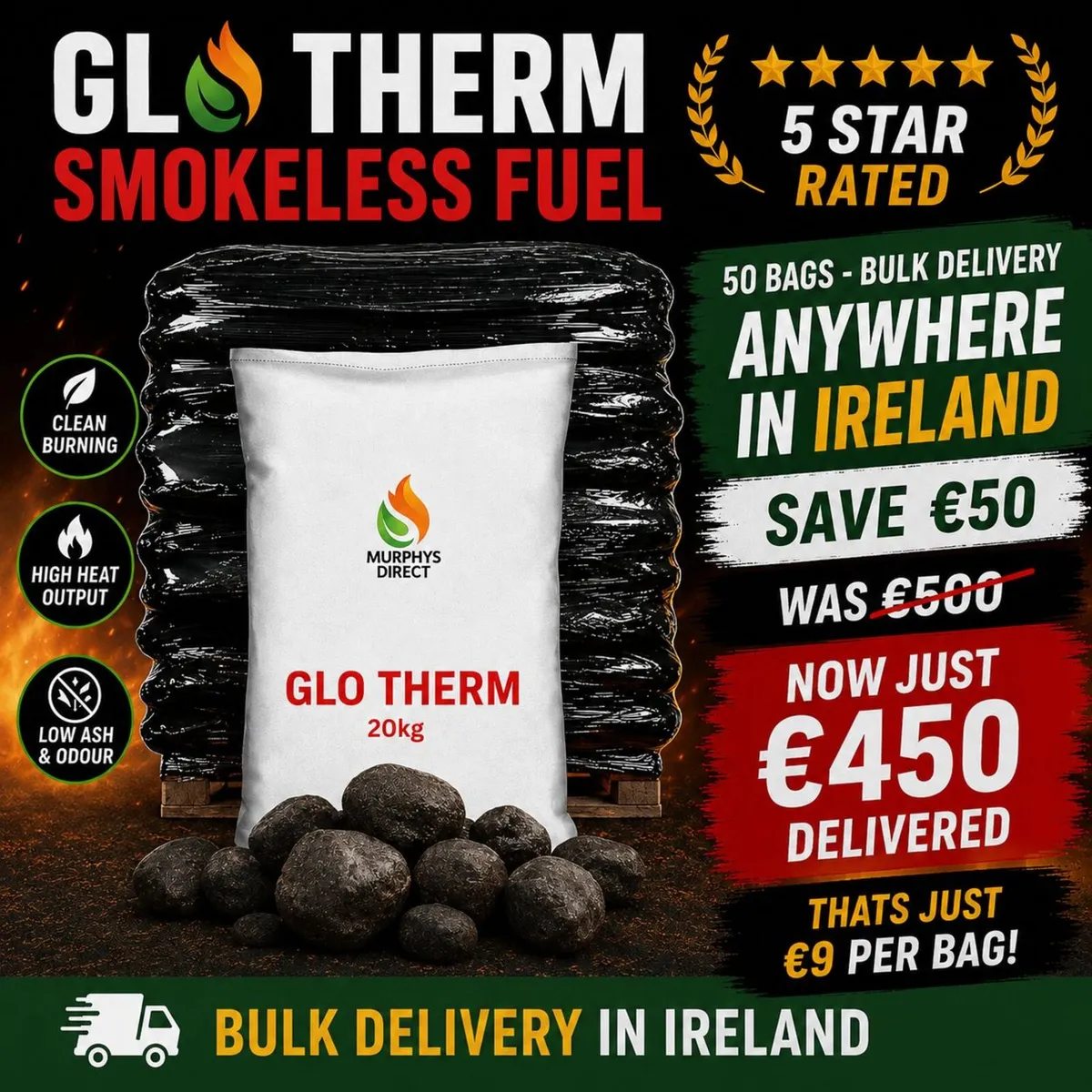 Ireland's Favourite Coal –Save €50 Today! -50 Bags - Image 3